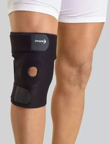 DYNA Knee Wrap Premium - Professional Orthopedic Knee Support Braces for Pain Relief & Stability 🦵 [ ✨ Open Patella Design | 🌬️ Breathable Neoprene | 🛠️ Adjustable Triple Straps ]