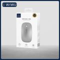 WIWU WIMICE LITE 2.4G MOUSE SILVER  (WM101-C), (12 MONTH). 