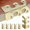 6 PCS Vintage Skiffers Skirting Board Corner Protectors Corners Edge Cover for Both Residential And Commercial Spaces. 