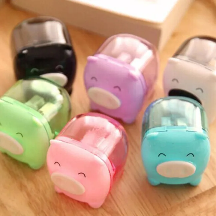 1Pc%20Cute%20Mini%20Pig%20Shaped%20Super%20Cartoon%20Student%20Pencil%20Sharpener%20Stationery%20Tool%20-%20Image%202