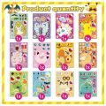 NEW 6/12Sheets Pokemon Children Puzzle Anime Stickers Make-a-Face Assemble Funny Cartoon Decal Assemble Jigsaw Children Boy Toy Gift. 