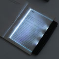 【Folio & Light】Led Flat Night Vision Reading Light Tablet Book Light Eye Protection Student Night Reading Lamp Flat Plate Car Travel Panel Led. 