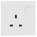13A kevilton plug base square hole Switched Socket Outlet. 