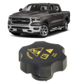Engine Radiator Coolant Recovery Tank Cap Cover for Ram 68249136AA, 68096261AA, 68442532AA Easy Install. 