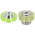 PDTYMWNG 2Pcs Aluminum Polyurethane Industrial Encoder Wheel Measuring Wheel for Measuring Rotary Encoder - 200Mm & 300Mm. 