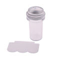 Pure Clear Jelly Silicone Nail Art Stamper Scraper Nail Stamp Stamping Tool Lonni. 
