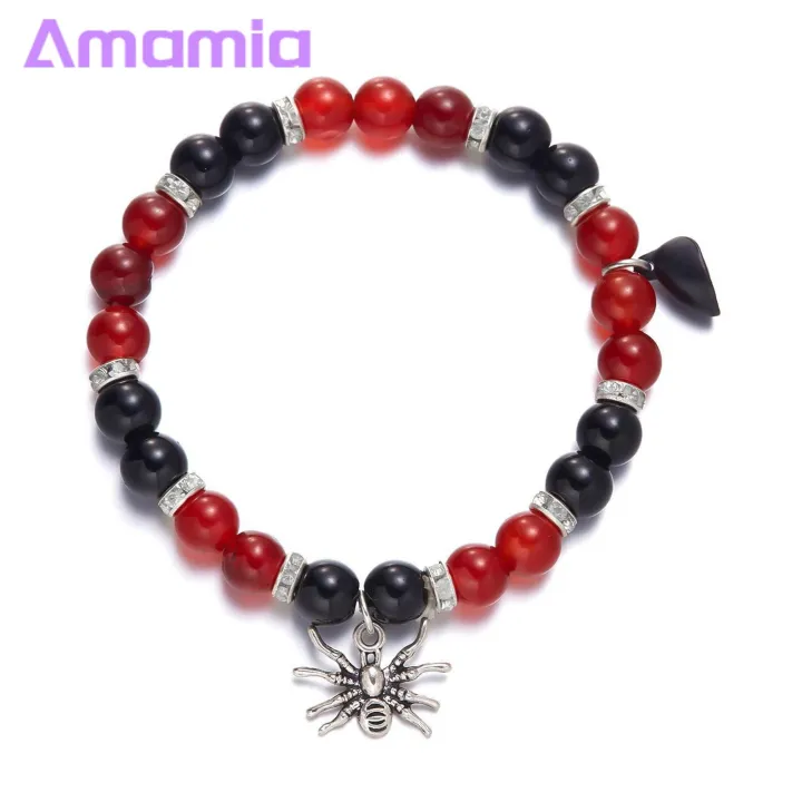 Heart-shaped%20Couple%20Bracelet%20Spider%20Heart%20Magnetic%20Couple%20Bracelet%20Colorful%20Beads%20Jewelry%20Gift%20for%20Halloween%20less%20Than%20-%20Image%204