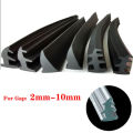 Three T Type Seal Strip Aluminum Alloy Door Window Sealing Accessories Gap Filler Waterproof And Dustproof Pvc Rubber Strips. 