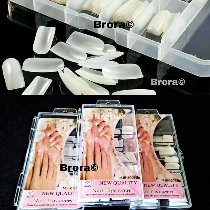 Professional%20Nail%20Tips%20Artificial%20Nails%20Stiletto%20Nail%20Tips%20,%20Square%20Nail%20Tips,%20Coffin%20Nail%20Tips%20100%20Pcs%20%20-%20Free%20Nail%20Glue%20-%20Image%202