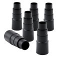 Vacuum Cleaner Power Tool Adaptor, 6 PCS Vacuum Hose Adapter Reducer Hose for Dust Extraction Vacuum Cleaner. 