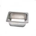 Stainless Steel Tray Dish 1/6 6.5 2'' Deep. 