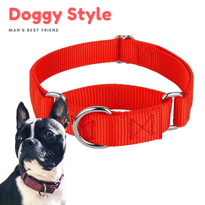 Small Martingale Soft Nylon Dog Neck Collar Medium Large Dogs