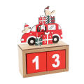 Desktop Ornament For Kids Christmas Countdown Calendar New Year Gifts Countdown Desktop Ornament Wooden Christmas Calendar. 