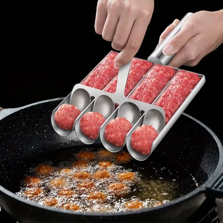 Meatball Set High Quality Non-Stick Meatball Maker Set Stainless Steel Durable ...