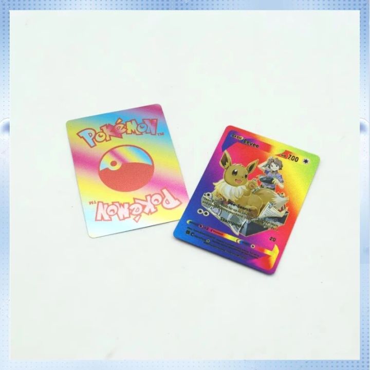 pokemon%20cards%20golden%20Anime%20Game%20Collection%20Toy%20Pokemon%20Card%20Colorful%20Gold%20Foil%20Card%20HP%20High%20Attack%20Power%20English%20Card%20Silver%20Card%20Plastic%20Black%20CardParty%20Games%20Crafts%20-%20Image%204