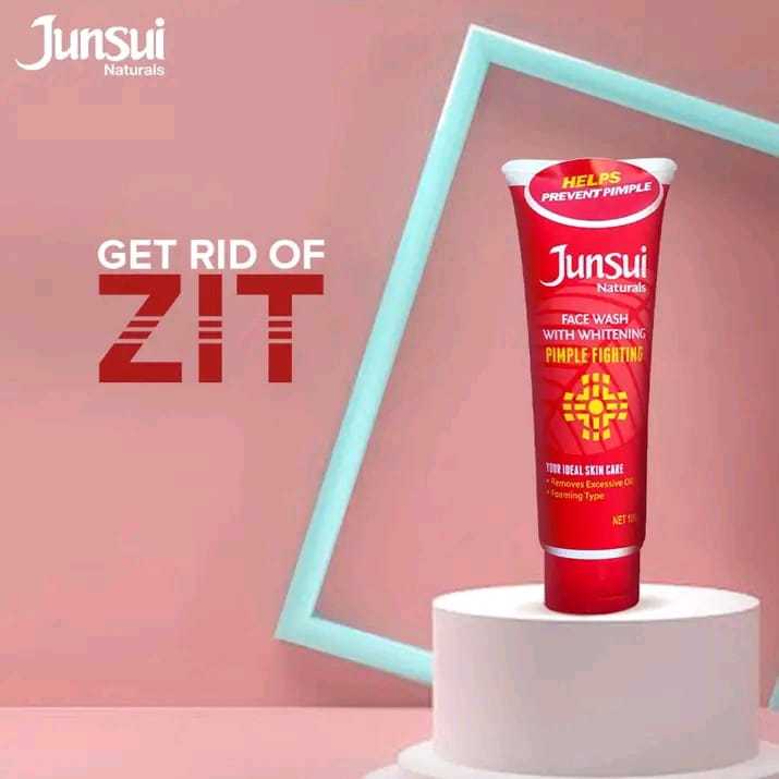 Junsui Junsui Pimple Fighting Face Wash (100 ml) | Daraz.lk