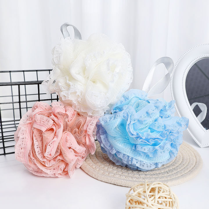 1/3Pcs%20Plus%20Size%20Bath%20Ball%20Soft%20Bath%20Flowers%20Lace%20Shower%20Scrubbers%20Body%20Wash%20Cleaning%20Tools%20Soft%20Lace%20Exfoliating%20Sponge%20Bubble%20Brush%20-%20Image%205