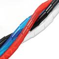 10 meters Spiral Tube Flexible Cord PC Home Cinema Cable Wire Organizer Wrap Management - white. 