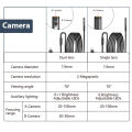 KERUI 2MP Single/Dual Lens Endoscope Camera Android Mini Inspection Camera for Iphone Waterproof Pipeline Borescope Type C IOS. 