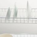 2-Layer Dish Drainer, Sttech1 Multifunction S-Shaped Dual Layers Dish Drying Rack Kitchen Collection. 