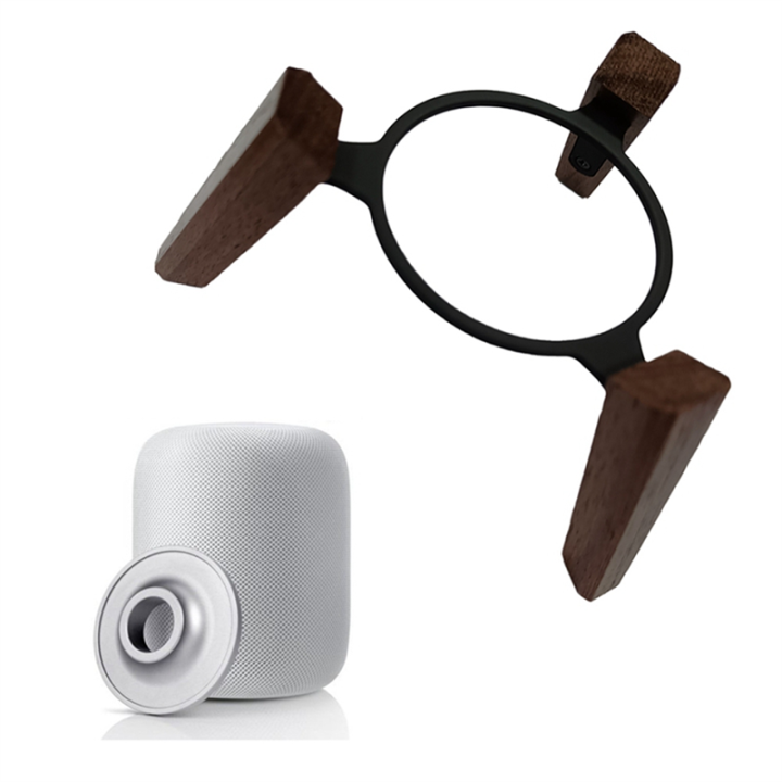 For%20Homepod%20Mini%20Bracket%20Apple%20Audio%20Bracket%20Accessories%20Wood%20Base%20Apple%20Multifunctional%20Desktop%20Anti-Slip%20Bracket%20-%20Image%203