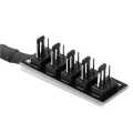 5-Port 4-Pin PC PWM CPU Cooling Fan Splitter Hub Adapter Braided Cable Black GB. 