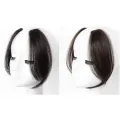 Eight-Character Bangs - Heat Resistant Fiber, 25cm, Multiple Colors. 