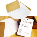 100 Sheets Kraft Paper Blank Flashcards with Binder Rings Spiral Notepads Kids Mini Notebooks Study Cards book kawaii Stationery. 