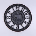 Vintage Digital Wall Clocks Wall Watch Horloge wall Quartz(Black). 