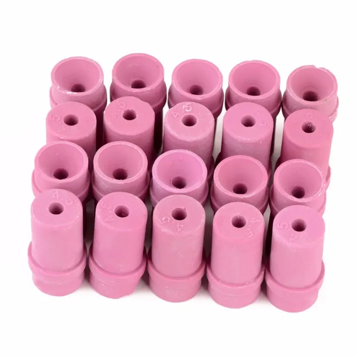 20 Pcs Ceramic Sandblaster Nozzle Air Siphon Sand Blasting Tools Sandblasting Parts Ceramic Nozzle(6mm)