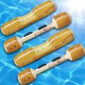 Inflatable water on the touch wood swimming ring game play floating row blow stick thickening durable mount. 