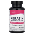 Neocell Keratin Hair Volumizer + Collagen peptides, 60 Capsules. 