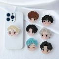 Korean Popular Idol Boy Group Phone Stand Acrylic Socket Grip Holder Retractable Lazy Stand Anime Character Phone Holder. 