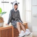Anedshaop Pink Princess Bath Robe for Girls 3 4 5 6 7 8 9 10 11 12 Years Unicorn Original Kids Bath Towel Robe Fashion Winter Toddler Girl Bathrobe. 