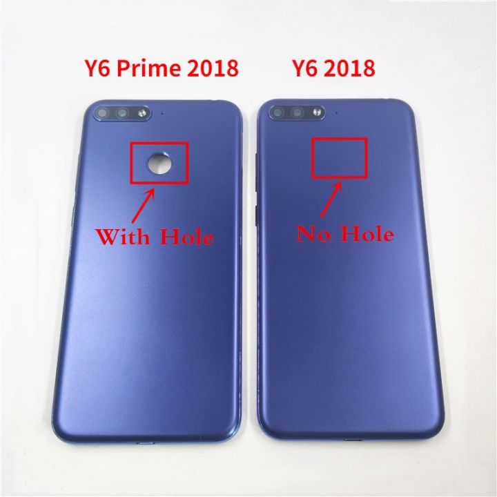 Back%20Cover%20For%20Huawei%20Y6%202018%20Y6%20Prime%202018%20Cover%20Panel%20Rear%20Door%20Housing%20Case%20Replacement%20With%20Camera%20Lens+Side%20Key%20-%20Image%203