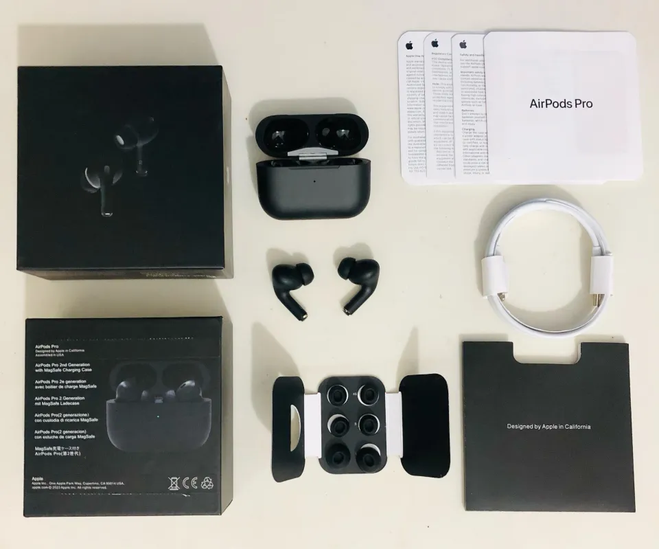 Apple Airpods Pro Gen Matt Black Edition
