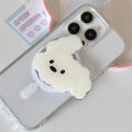 iPhoneiptok Phone Grsafe Magnetic Bear Magrea Cute INS KoGrip Tok Stand Foldable Wireless Charging Case Holder Ring. 