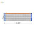 Mesh Volleyball Net Games Net for Friends Mesh Tennis Net 3.1m. 
