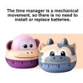 Kitchen Timer Cooking Egg Timer Cartoon Mechanical Timer 60 Minutes Countdown Manual Timer Kitchen Clock Gadget Accessories. 