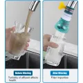 1Pc Universal Retractable Faucet Purifier Splash-Proof Tap Filter 360 Degree Rotation Filtration Shower Head Kitchen Accessories. 