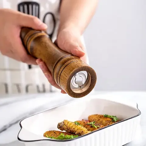 Pepper%20Mill%20Grinder%20-%20Black%20Traditional%20Brown%20Wooden%20Salt%20&%20Pepper%20Grinder,%20Mixer,%20Mill,%20Manual%20Shaker,%20Spice%20Storage%20Ceramic%20Crusher,%20Mill%20with%20Adjustable%20Coarseness%20Setting%20Wooden%20Traditional%20Pepper%20Mill%20-%20Image%207