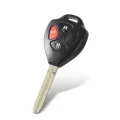 For Toyota Camry Corolla Avalon Venza 2+1 Buttons Remote Car Key Case Shell. 