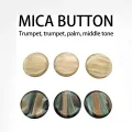 3 Pcs Trumpet Finger Buttons for Musical Bass Accessories Yellow. 