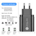 Super Si 20W USB C Charger Adapter for iPhone 13 Type C QC 3.0 PD Fast Charge Lonni. 