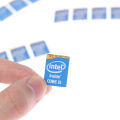 5pcs 4th Generation Intel Core I3 I5 I7 Sticker Label Notebook Decoration. 