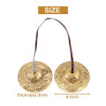 Yoga Cymbals Brass Cymbal Bell Chimes Tibetan Buddhist Style,C. 