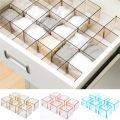 Plastic Drawer Organizer Box for Jewelry Box Partition Drawer Divider Storage Item Desk Organizer Underwear Organizer Drawer Box. 
