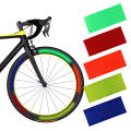 Adhesive Reflective Tape Cycling Safety Warning Sticker Bike Reflector Tape Strip Bicycle Motorcycle Sticker Decor. 