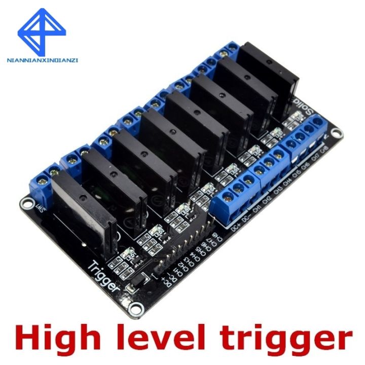 Module Level Set 【happy one】8 Channel 5V DC Relay 250V2A 5V Channel OMRON Level Solid ...