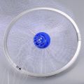 8Ft Full Spread Nylon Filament Fish Gill Net Easy Throw Fishing For Hand Cast. 